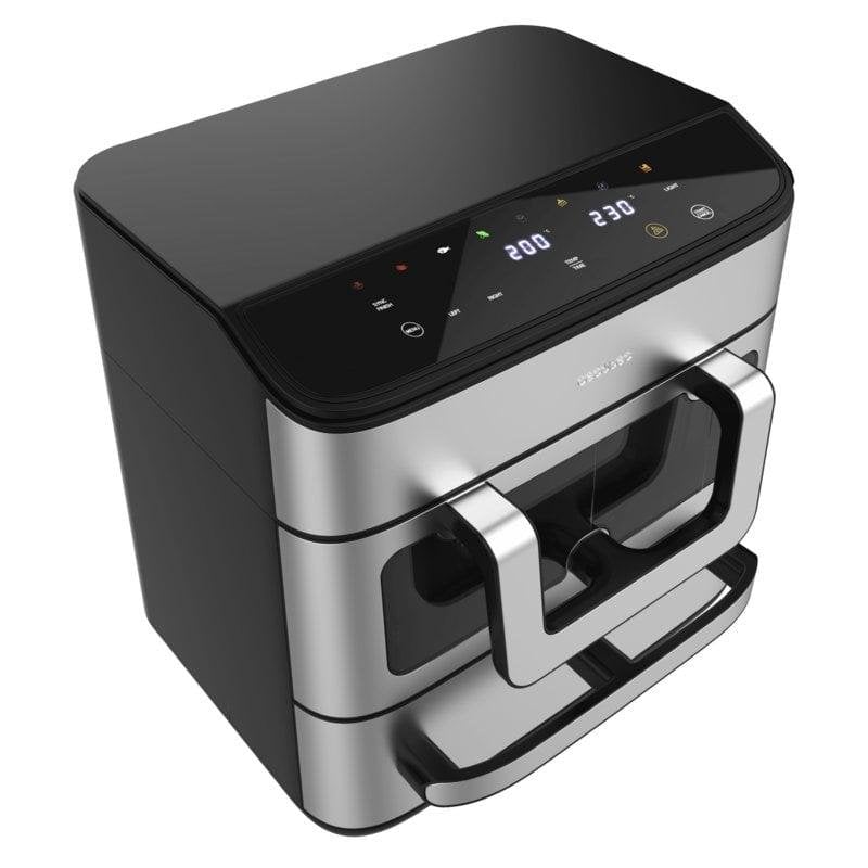 Airfryer Cecotec Cecofry FoodCourt 18000 Fenêtre 18 L 2700 W Pierre à pizza