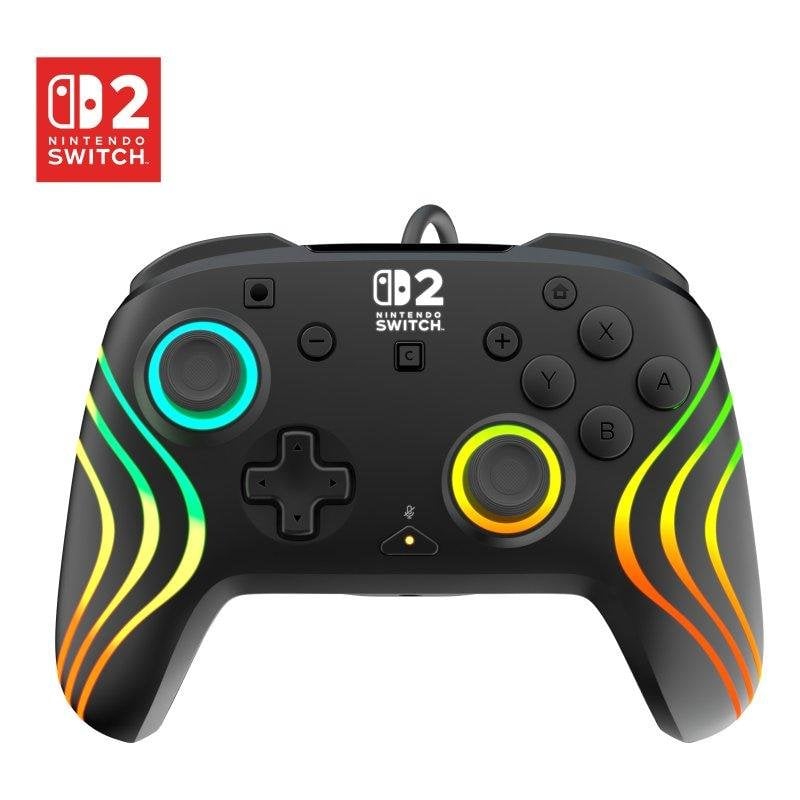 Manette Turtle Beach Afterglow Wave Black Switch 2 RGB Filaire