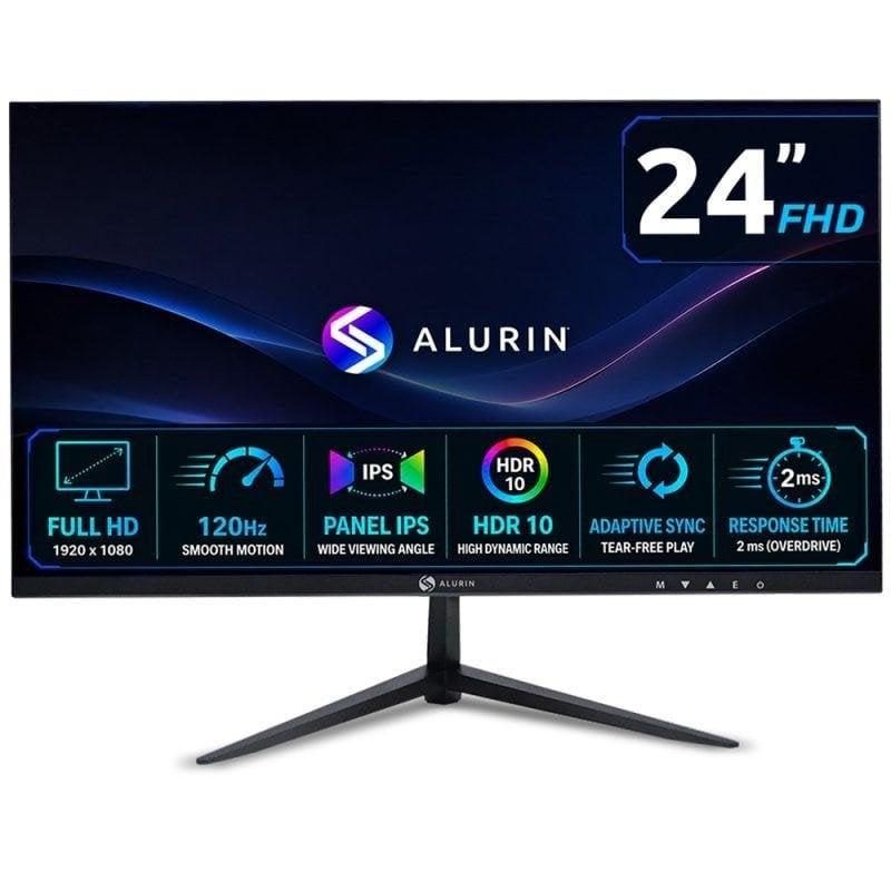 Monitor Alurin CoreVision 120IPSLite 24" FullHD 120Hz IPS HDR10 Adaptive Sync 2ms