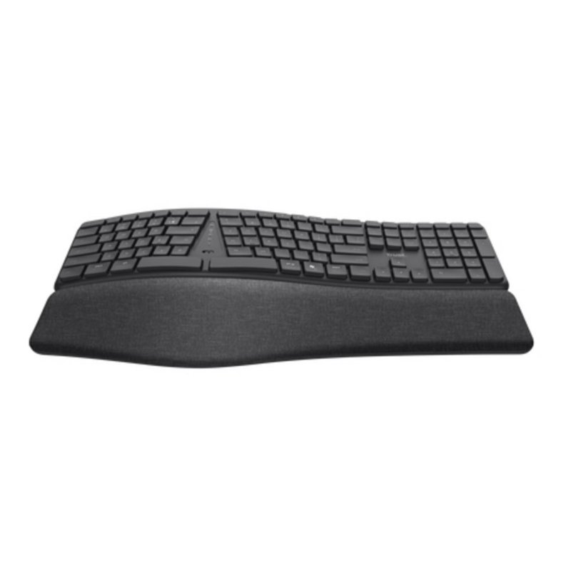 Clavier Sans Fil Trust Keyra 25705 – Ergonomique, AZERTY, Multidispositif - vue 4