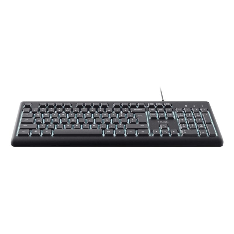Clavier PC Trust Primo 25869trust – Filaire Rétroéclairé AZERTY - vue 3