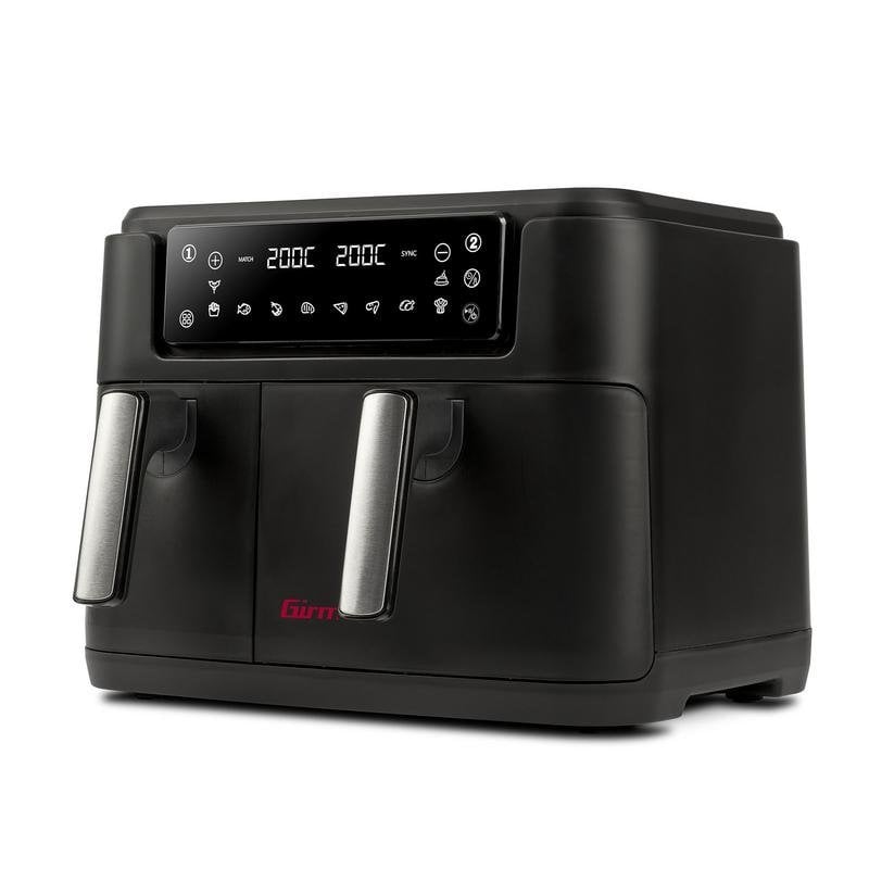 Friggitrice ad Aria Girmi FG26 Doppio Cestello 9L 2400W 10 Programmi Touch