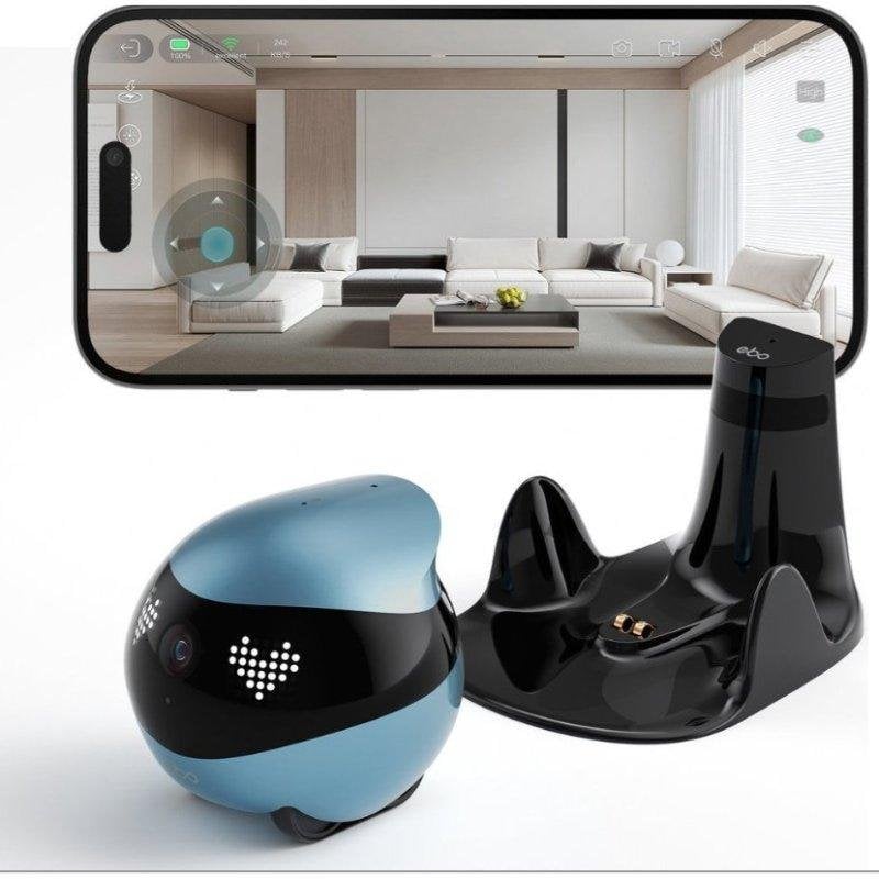 Cámara IP Enabot EBO Air2 FullHD Visión Nocturna Interior Control por App