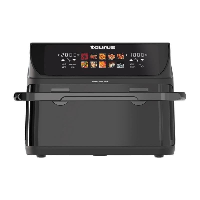 Airfryer Taurus Grill 360 XL 10 L 2800 W Kijkvenster Dual Cook