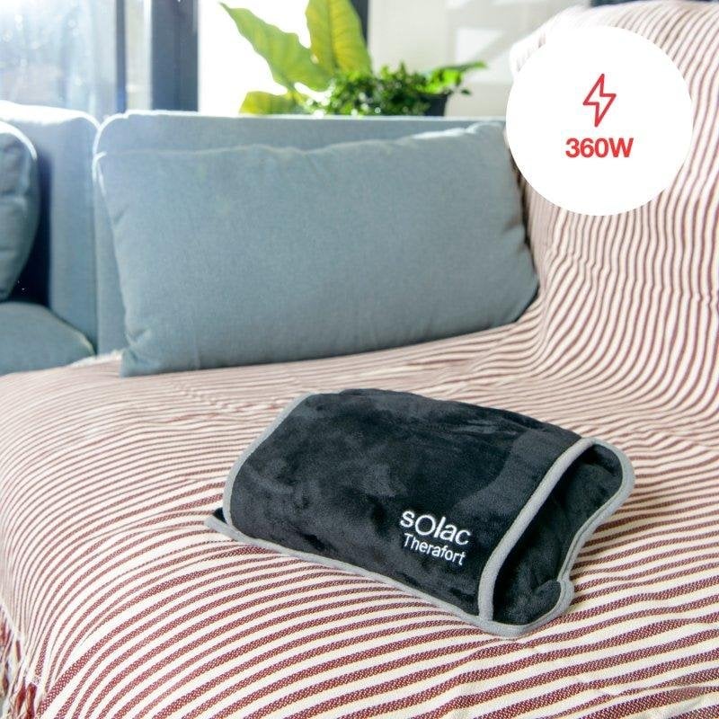 Bouillotte électrique Solac CB8981 Caldea 360W ergonomique autonomie 120min bleu
