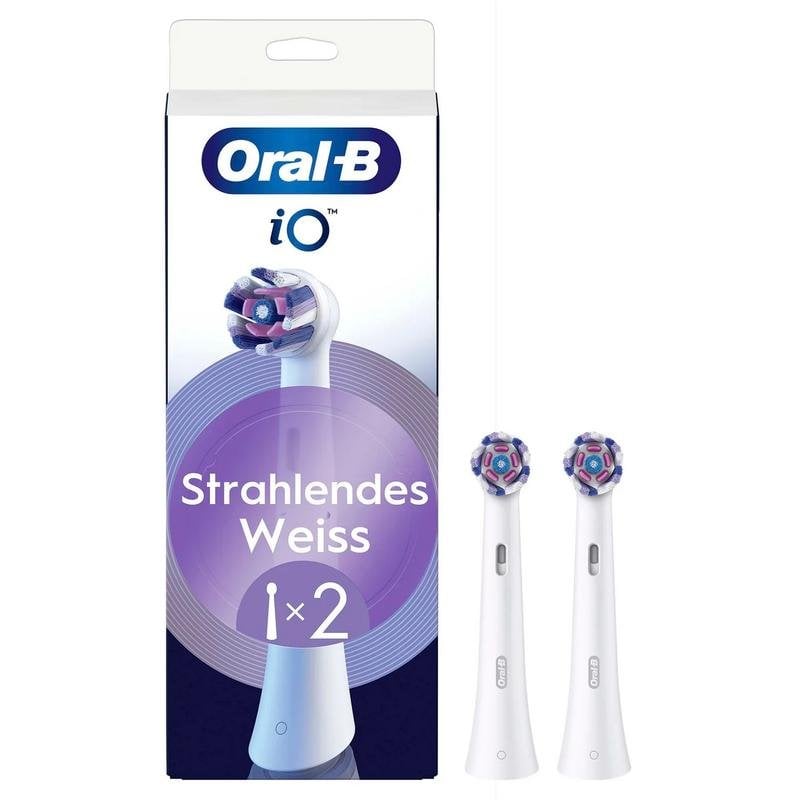 Cabezal Oral-B iO Radiant White 2 unidades Blanco