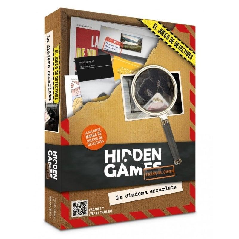 Juego de mesa Hidden Games El Caso 2 Diadema Escarlata 1000 piezas