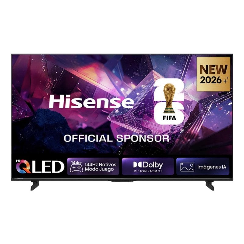 TV Hisense QLED 50E7S PRO 50" 4K UltraHD 144Hz Smart TV HomeOS HDR10 FreeSync Premium Pro