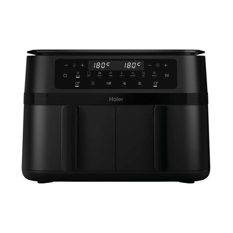 Friggitrice ad Aria Haier HAF3AD 011 Doppio Cestello 11,5L 3000W Touch Nero