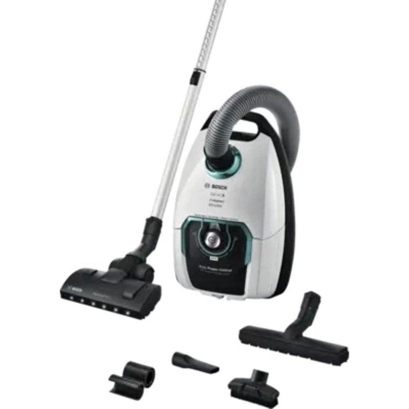 Aspirador com Saco Bosch BGL8HYG0L 890W 5L Filtro EPA Multiciclónico Preto Branco