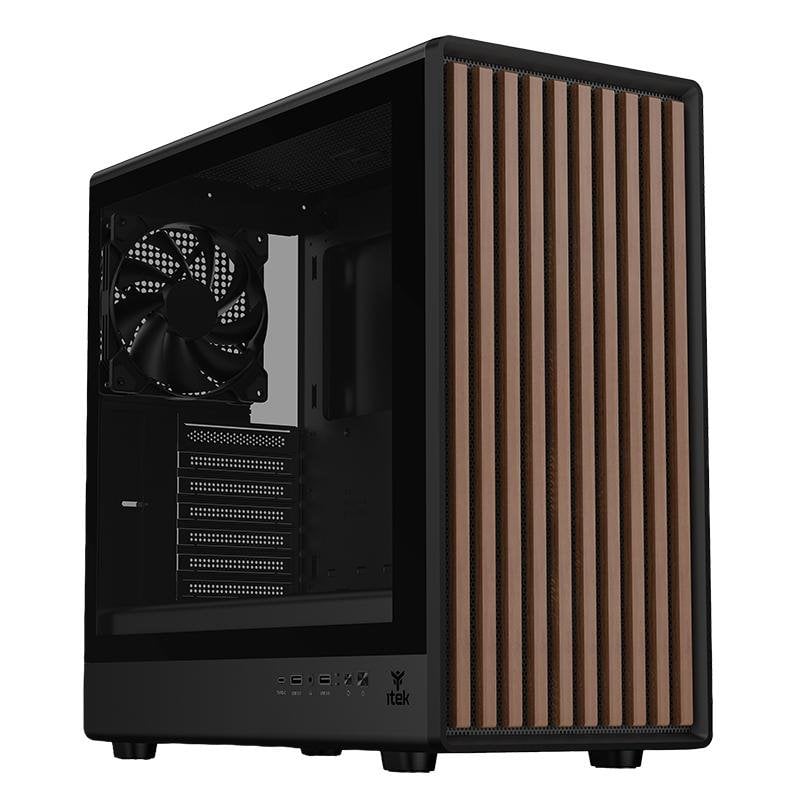 ITek Tour ATX WOODY W2B Bois Fenetre Verre Trempe USB-C - vue 1