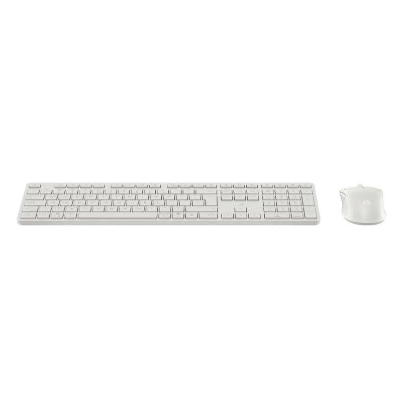 Clavier HP 490C multidispositif blanc avec souris et touches programmables Clavier HP 490C multidispositif blanc avec souris et touches programmables