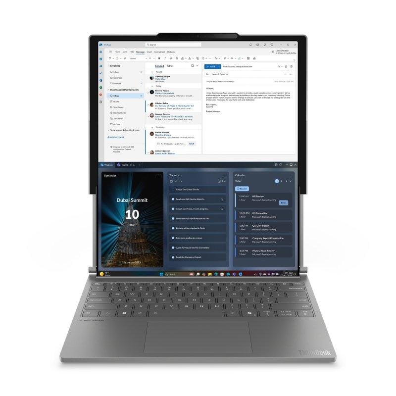 Lenovo ThinkBook Plus G6 Rollable 21TR 14 Core Ultra 7 RAM SSD AZERTY - vue 4