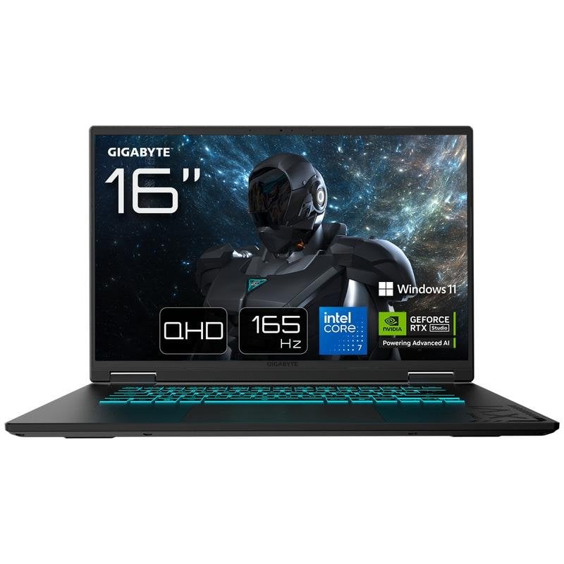 Ordinateur portable GIGABYTE GAMING A16 PRO DYHG5DECC4SH 16" Intel Core 7 240H 32GB 1TB SSD RTX 5080 Windows 11