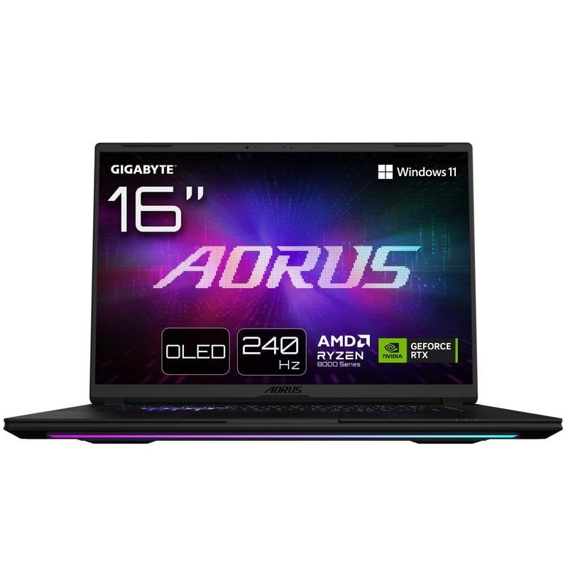 Ordinateur portable GIGABYTE AORUS MASTER 16 16" AMD Ryzen 9 32GB 1TB SSD RTX 5070 Ti Windows 11