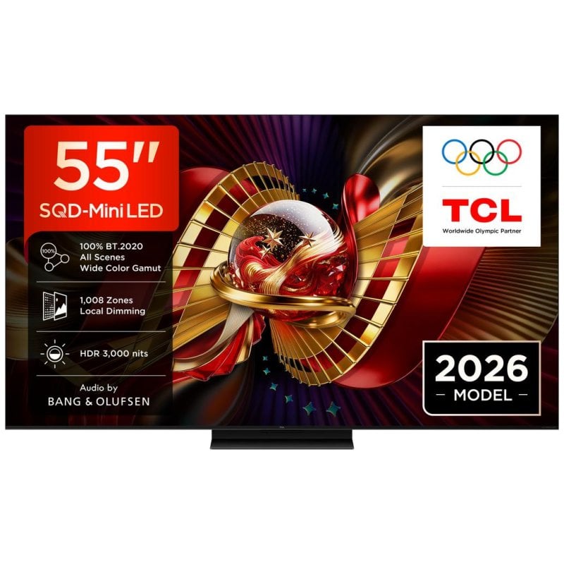 TV TCL QLED Mini LED C8L 55C8L 55" 4K UltraHD 144Hz Smart TV Google TV Dolby Vision