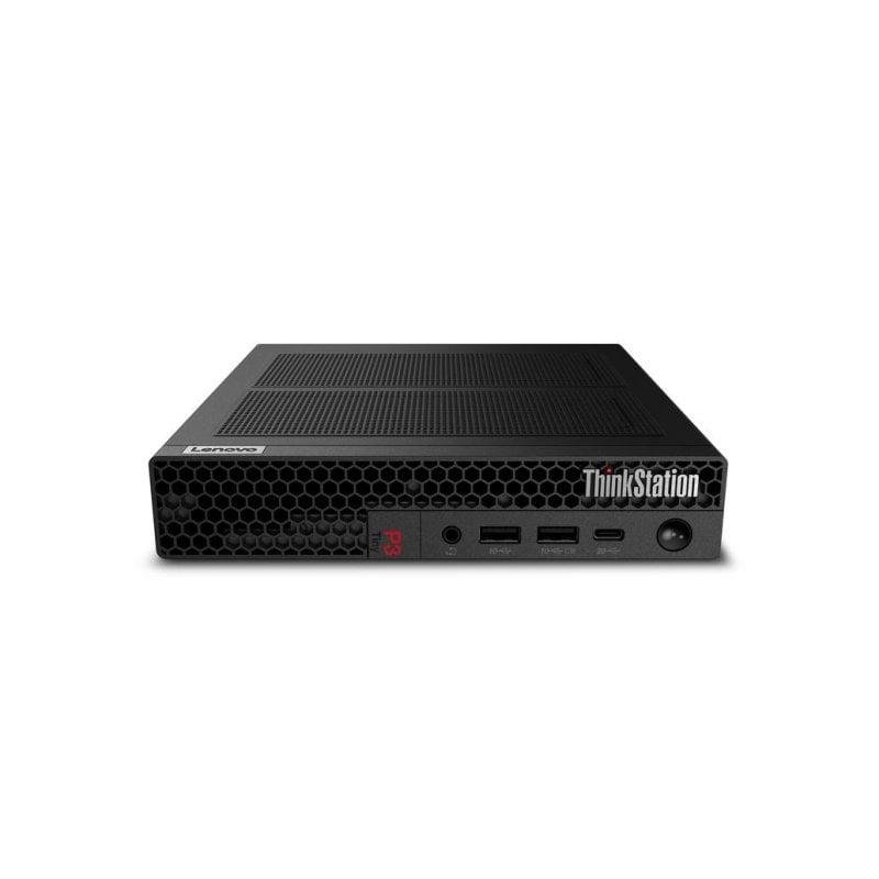 Mini PC Lenovo ThinkStation P3 Tiny Gen 2 Intel Core Ultra 5 235 16GB 512GB SSD Intel Graphics Windows 11 Pro clavier souris