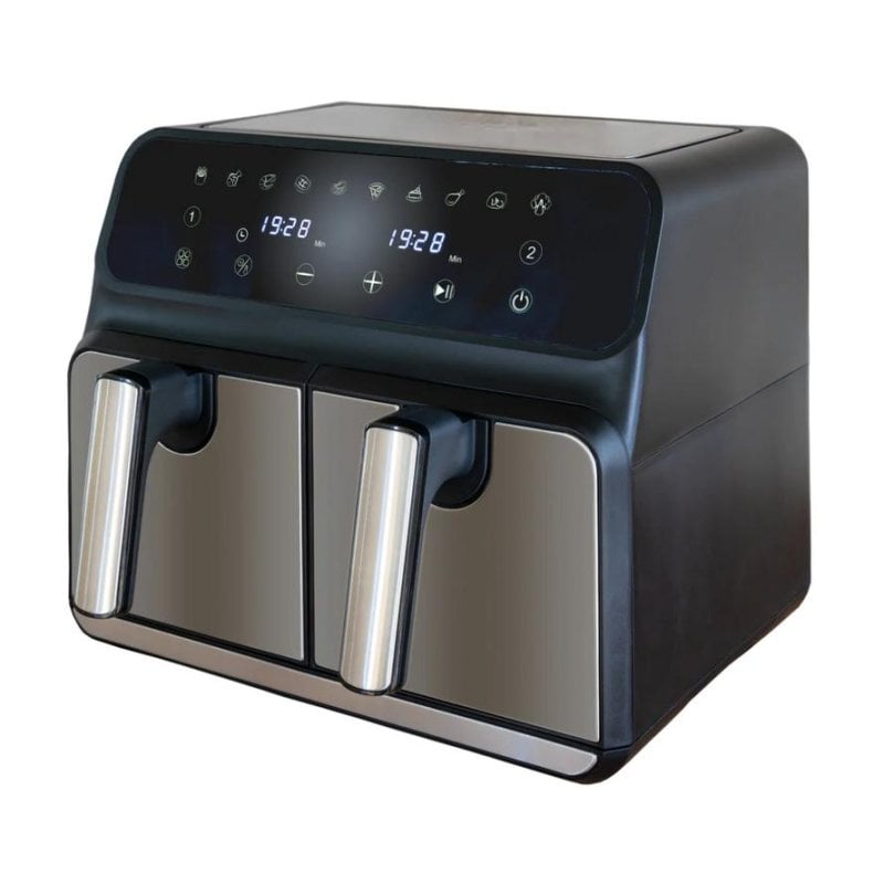 Airfryer Unold 58685 Dubbele Mand 8L 1700W 10 Programma's Timer