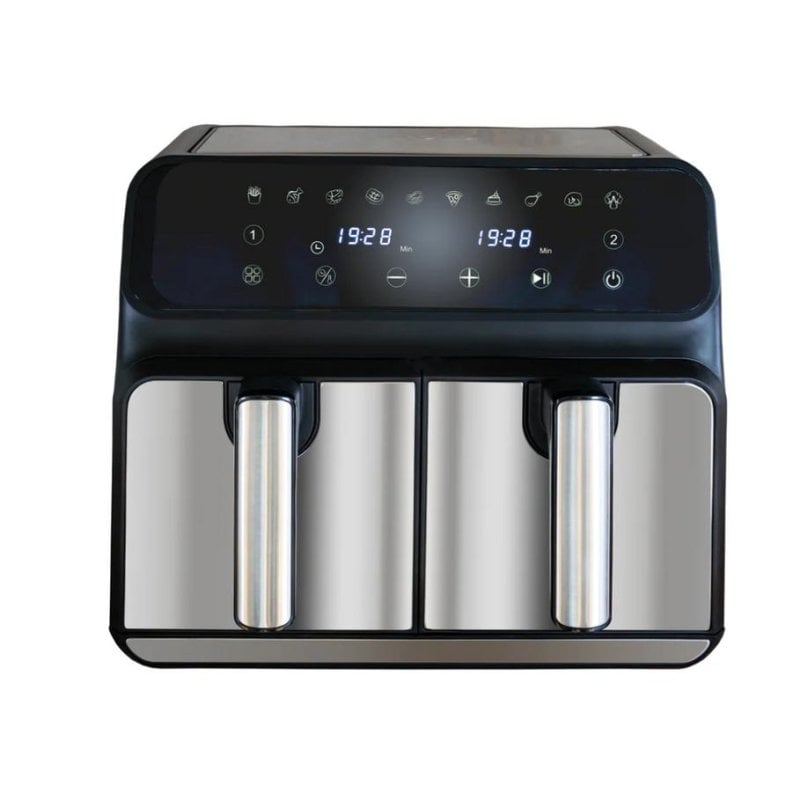 Friteuse D'Air Chaud Unold 58685 8 L 1700 W – Double Zone, 10 Programmes