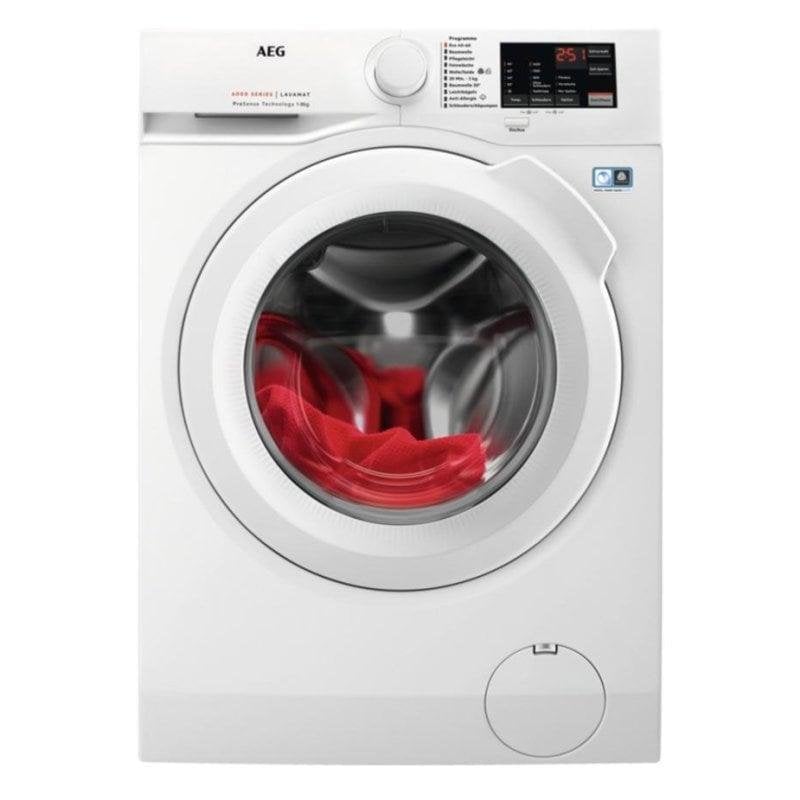 Lavatrice a Carica Frontale AEG Serie 6000 L6FBF51488 8 kg 1400 giri A Bianca