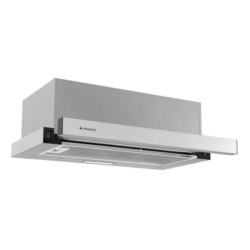 Campana extractora Aspes ACPE602AX Canalizado/Recirculación 60cm inox LED