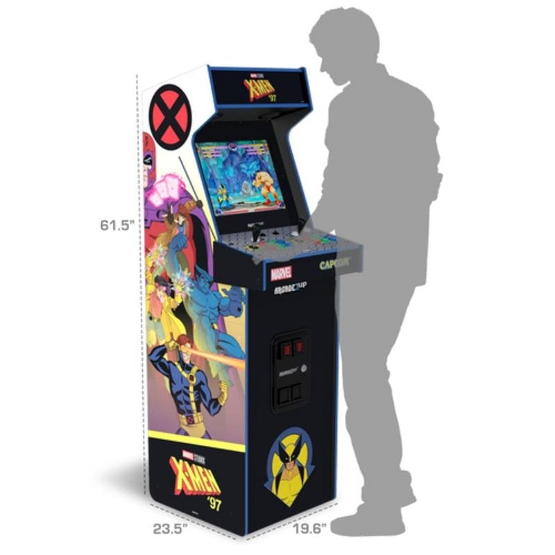 Arcade-Automat Arcade1Up X-Men'97 Deluxe Edition 8 Spiele 17 Zoll