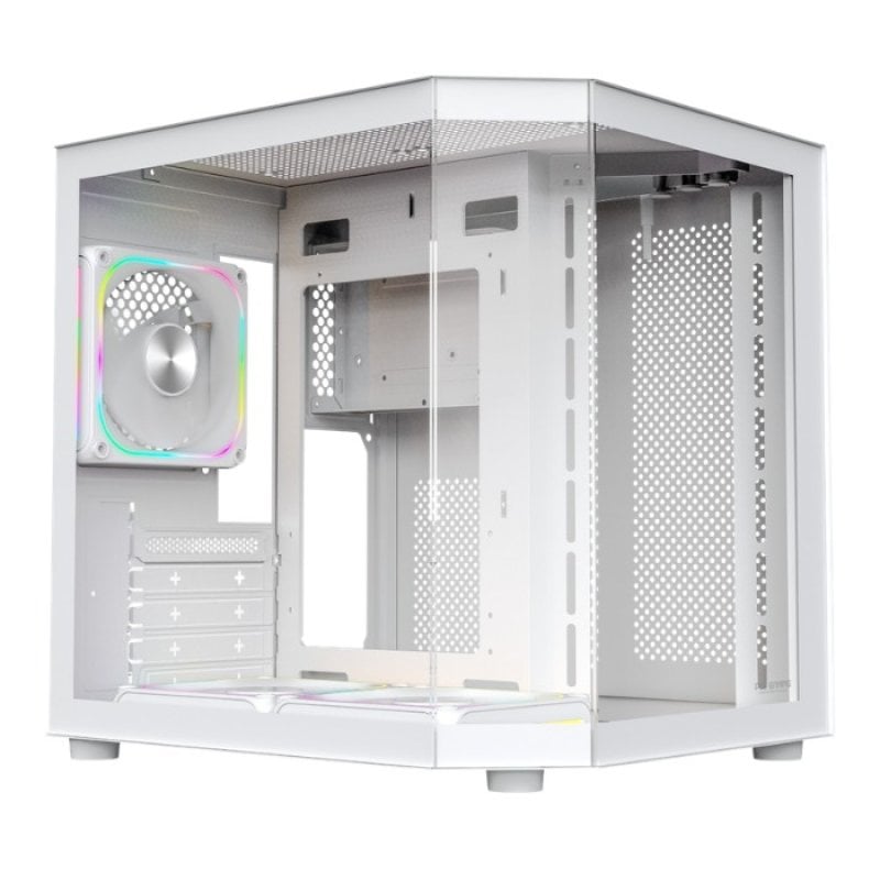 Tour PC ProGaming Alma Negra Cube Tower Micro ATX Mini ITX 3 Ventilateurs ARGB - vue 2