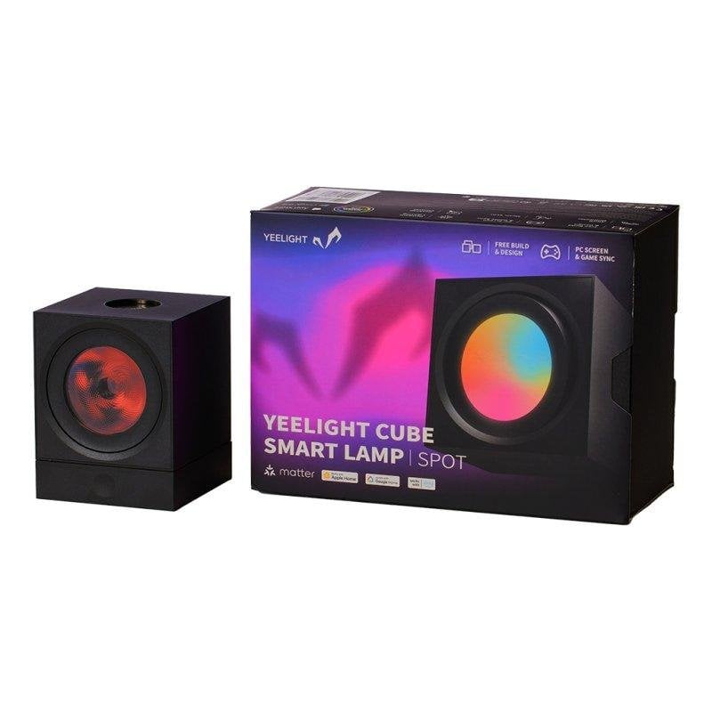 Yeelight Lampe Cube - Spot De Cube De Jeu Leger - Base Enracinee