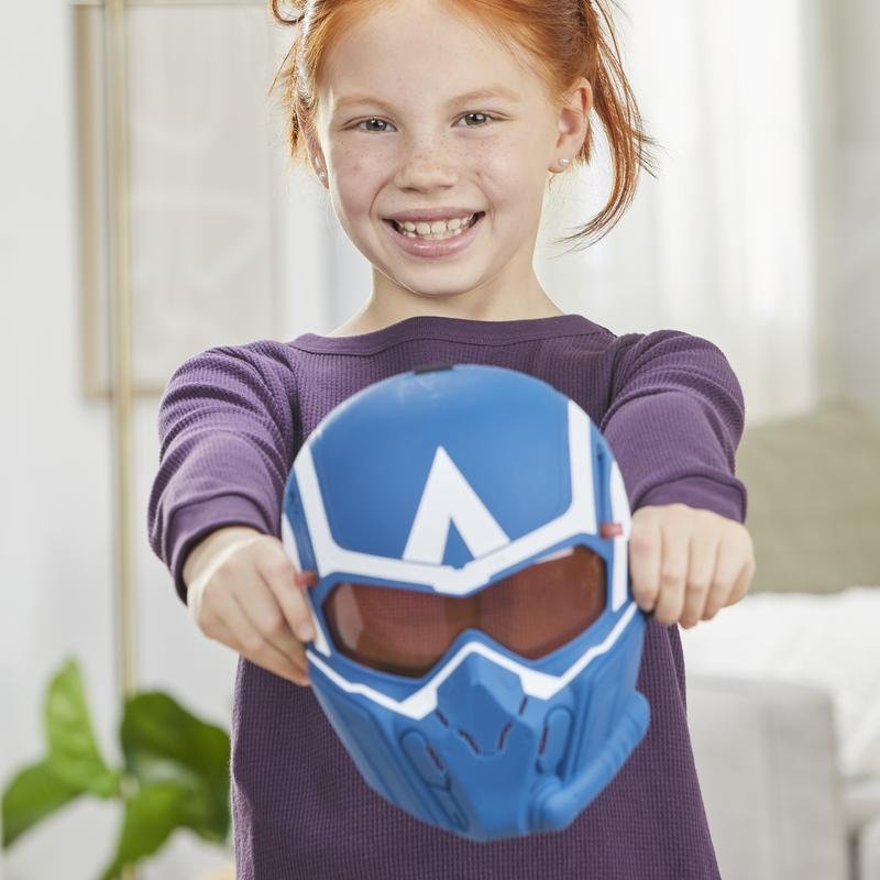 Clementoni – Masque Captain America à Fabriquer, Kit Créatif Dès 4 Ans, Made In Italy
