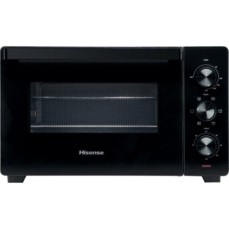 Fornetto Elettrico Hisense HOM30M 30L 1600W Ventilato Grill Doppio Vetro Nero