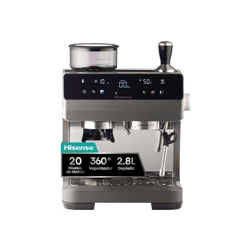 Cafetière expresso Hisense HSACM20LP 2,8 L 20 Bars avec moulin et PID