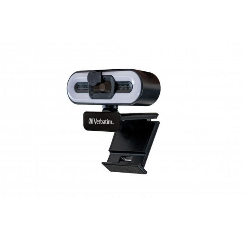 Webcam Verbatim AWC-02 – Full HD 1080p, Micro Intégré, Rotation 360° - vue 7