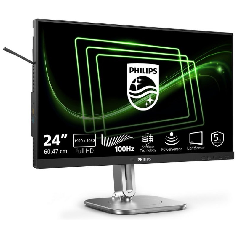 Écran PC Philips 5000 Series 24B2G5301/00 23,8 Full HD 60Hz IPS USB-C Réglable