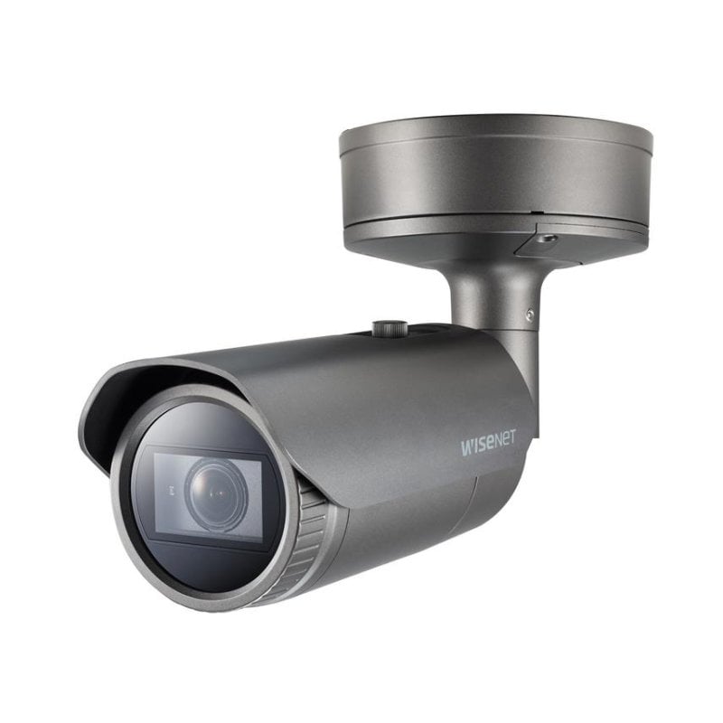 Câmera de vigilância Hanwha PNO-A9081R 4K Visão Noturna Externa Alarme
