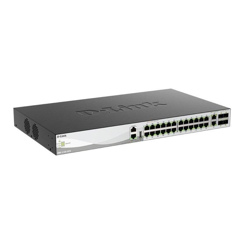 Switch D-Link DMS-3130-30TS/E Gestão L3 2 portas 10G
