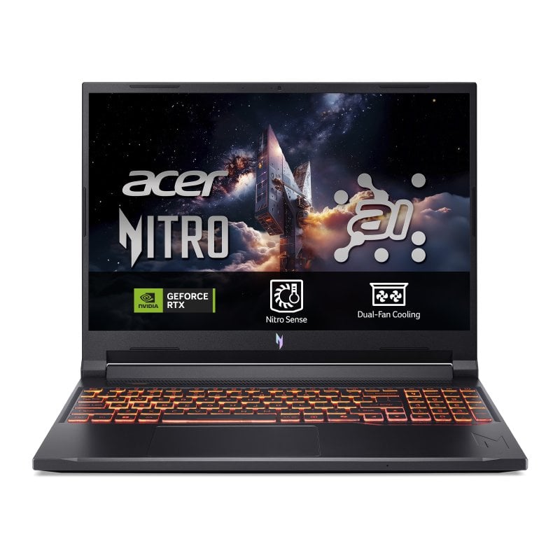 Portátil Acer Nitro V 16 ANV16-42-R89A 16" AMD Ryzen 5 240 16GB 512GB SSD RTX 5050 Windows 11