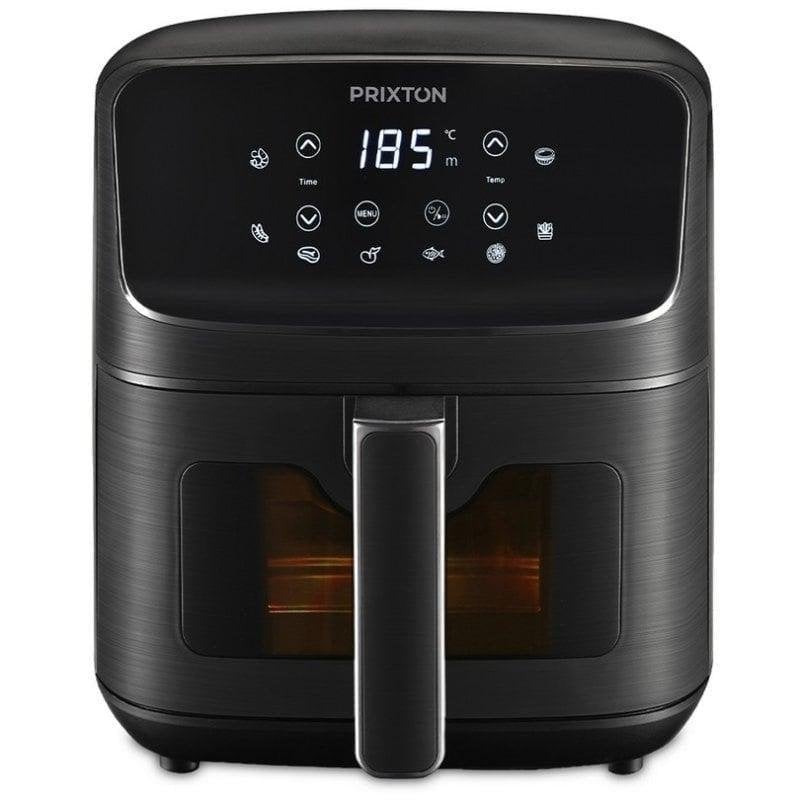 Airfryer Prixton Cook Organics Fenêtre 4,2 L 1500 W LED tactile 8 programmes