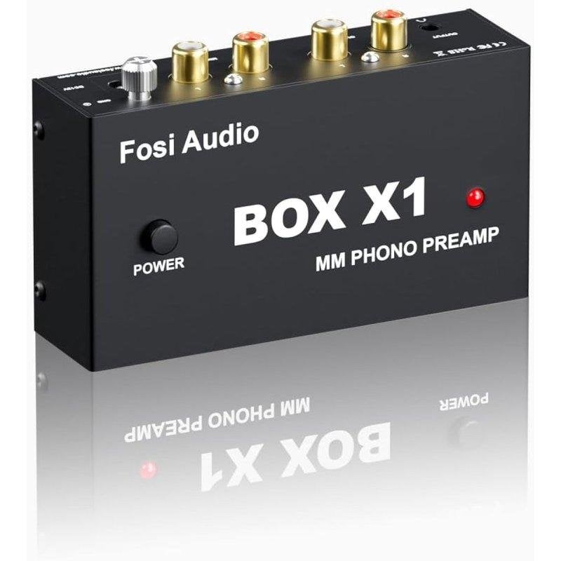Preamplificador de Fono Fosi Audio Box X1 con Salida RCA y Auriculares