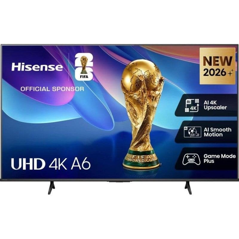 TV Hisense LED 55A6S 55" 4K UltraHD 60Hz Smart TV VIDAA HDR10 Dolby Vision IQ