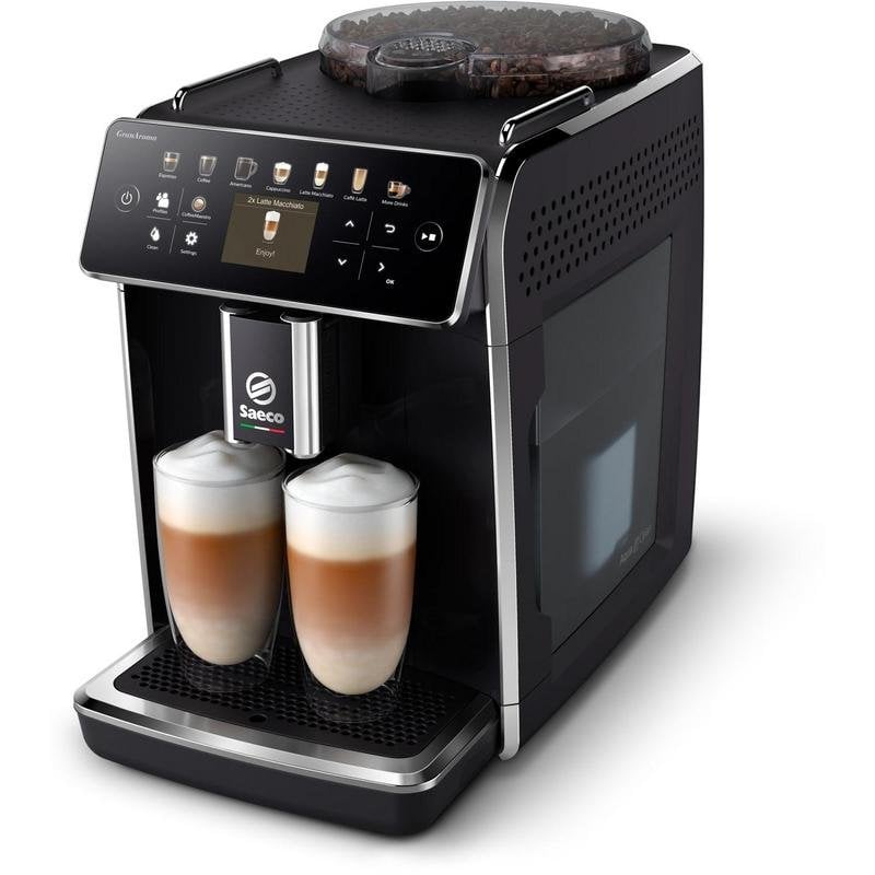 Cafetière expresso superautomatique Saeco 1,8 L 15 Bars 2 buses Gris
