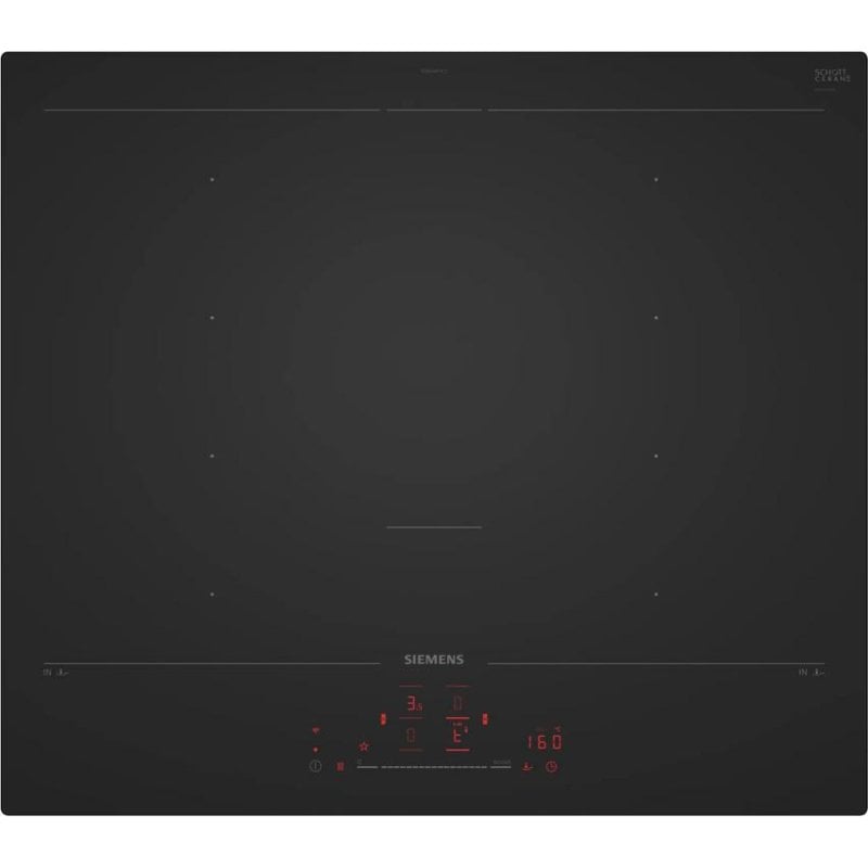Placa Inducción Siemens EX61AHYC1E iQ700 4 Zonas 59.2 cm Negro