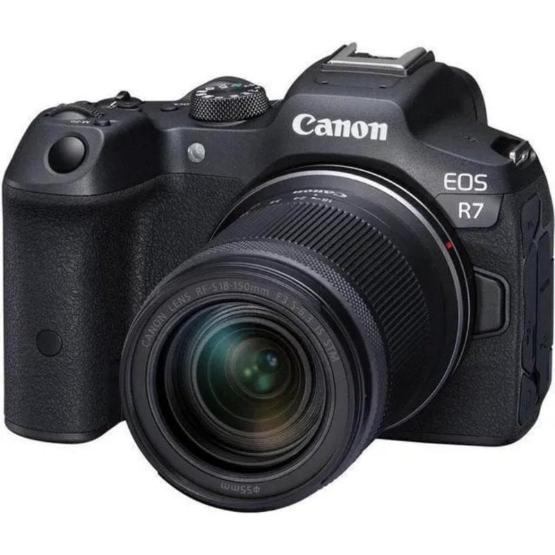 Cámara Mirrorless Canon EOS R7 32.5MP 6960x4640 18-150mm IS STM WiFi Bluetooth