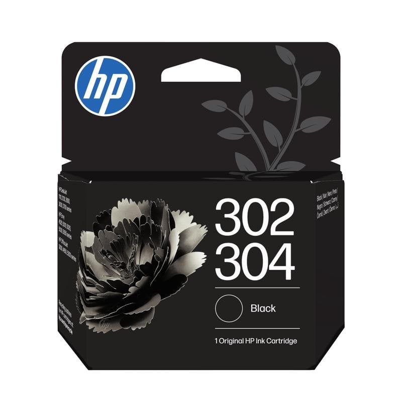 Cartucho de Tinta Original HP 302/304 Preto