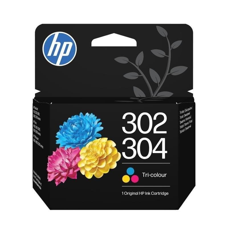 HP 302/304 Tricolor Original-Tintenpatrone