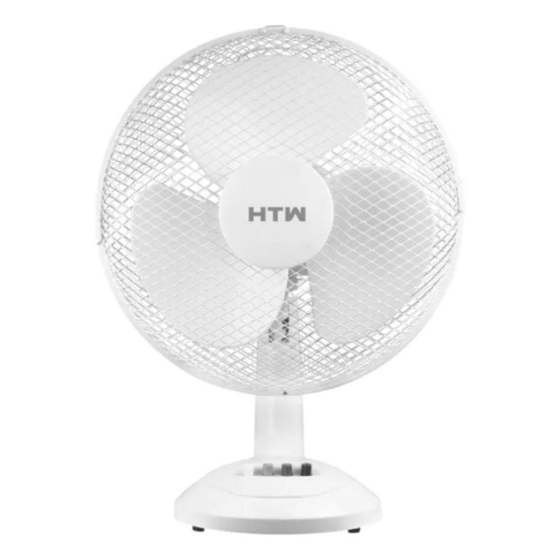 Ventilateur de Table HTW VM 35FT 34cm 3 Vitesses Oscillant Faible Consommation