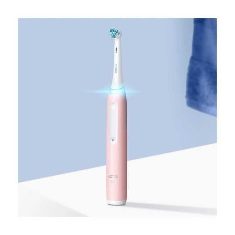 Brosse à Dents Électrique Oral-B iO3 Rose 3 Modes Capteur Pression Minuteur