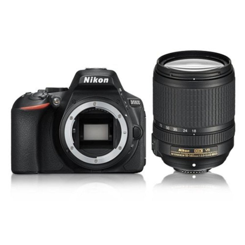 Nikon D5600 + Af-S 18-140 Vr Dslr-Kamera - Schwarz 018208948338 - Image 3