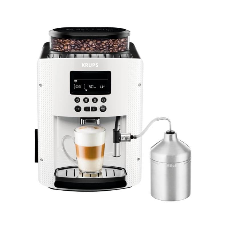 Macchina da caffè espresso Krups EA 8161 1,8 L 1450 W con macinacaffè integrato bianca