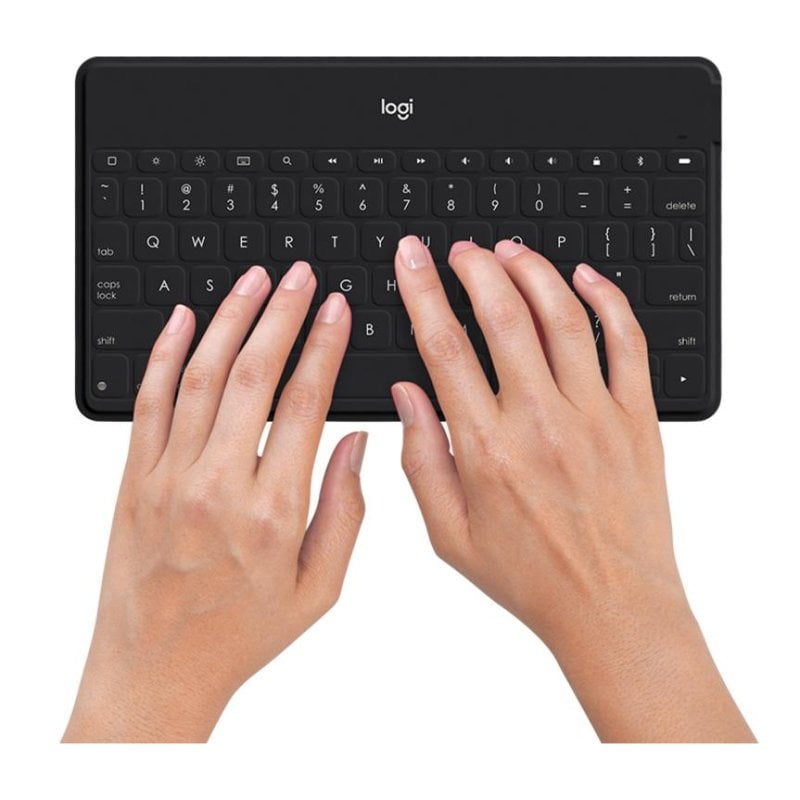 Clavier Logicool Keys-To-Go – Sans fil Bluetooth AZERTY Flamand - vue 3
