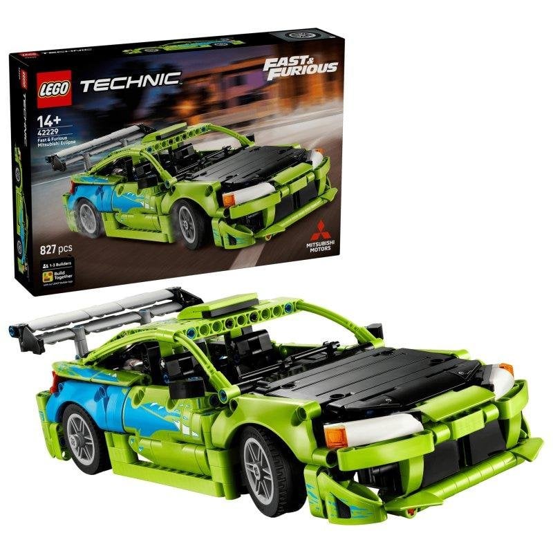LEGO Technic Coche Mitsubishi Eclipse Fast and Furious 42229 827 piezas